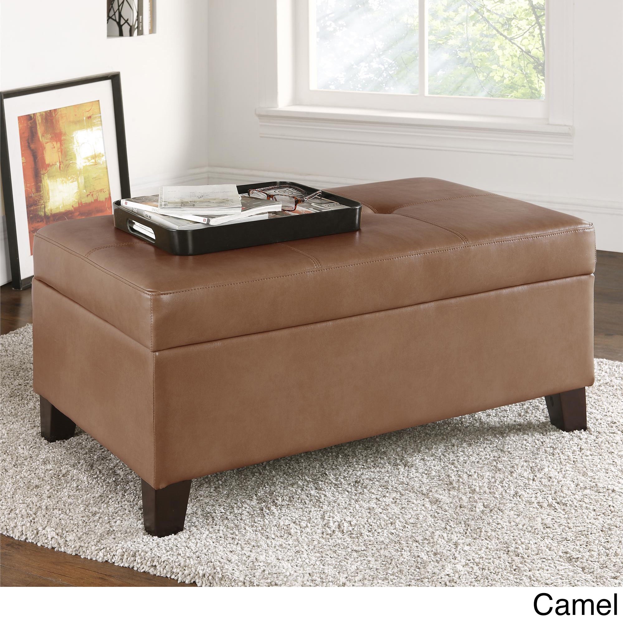 Rectangular Storage Ottoman