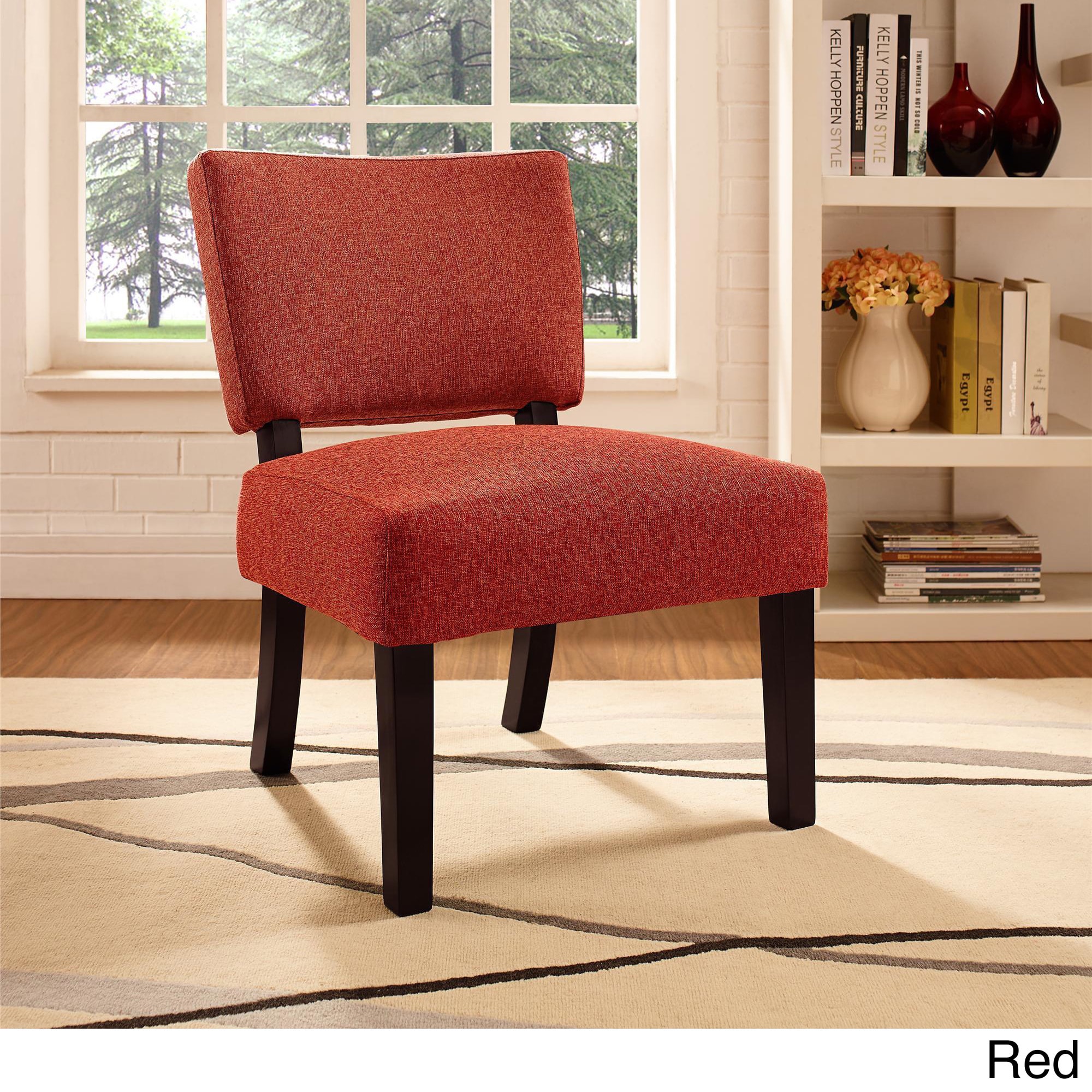 Open Back Accent Chair