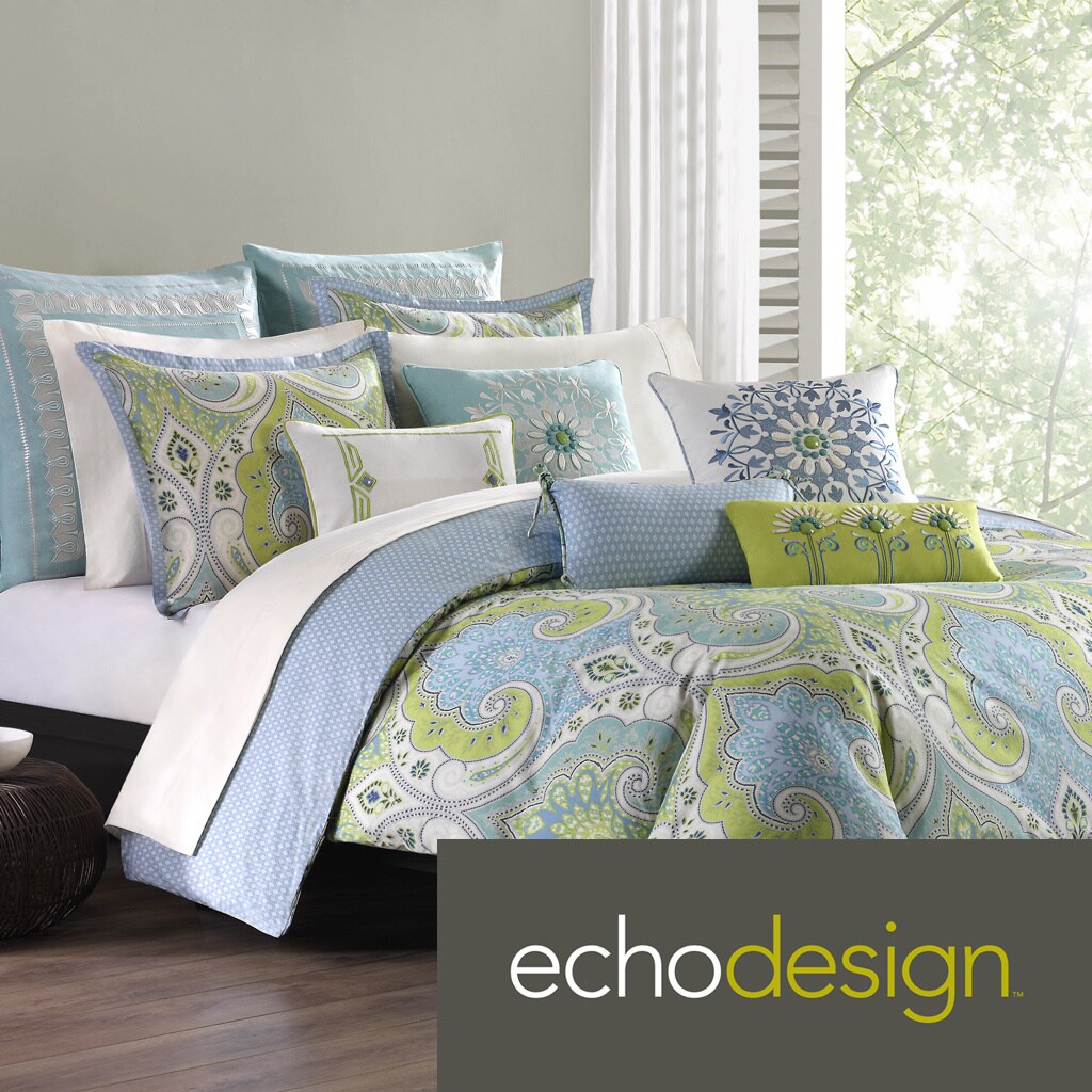 Shop Echo Design Sardinia Multi Cotton Duvet Cover Free Shipping