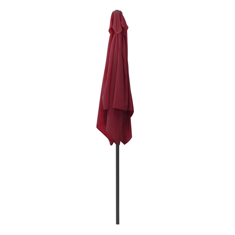 6.5ft Square Tilting Patio Umbrella