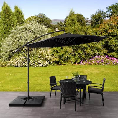 North Bend Offset Patio Umbrella by Havenside Home