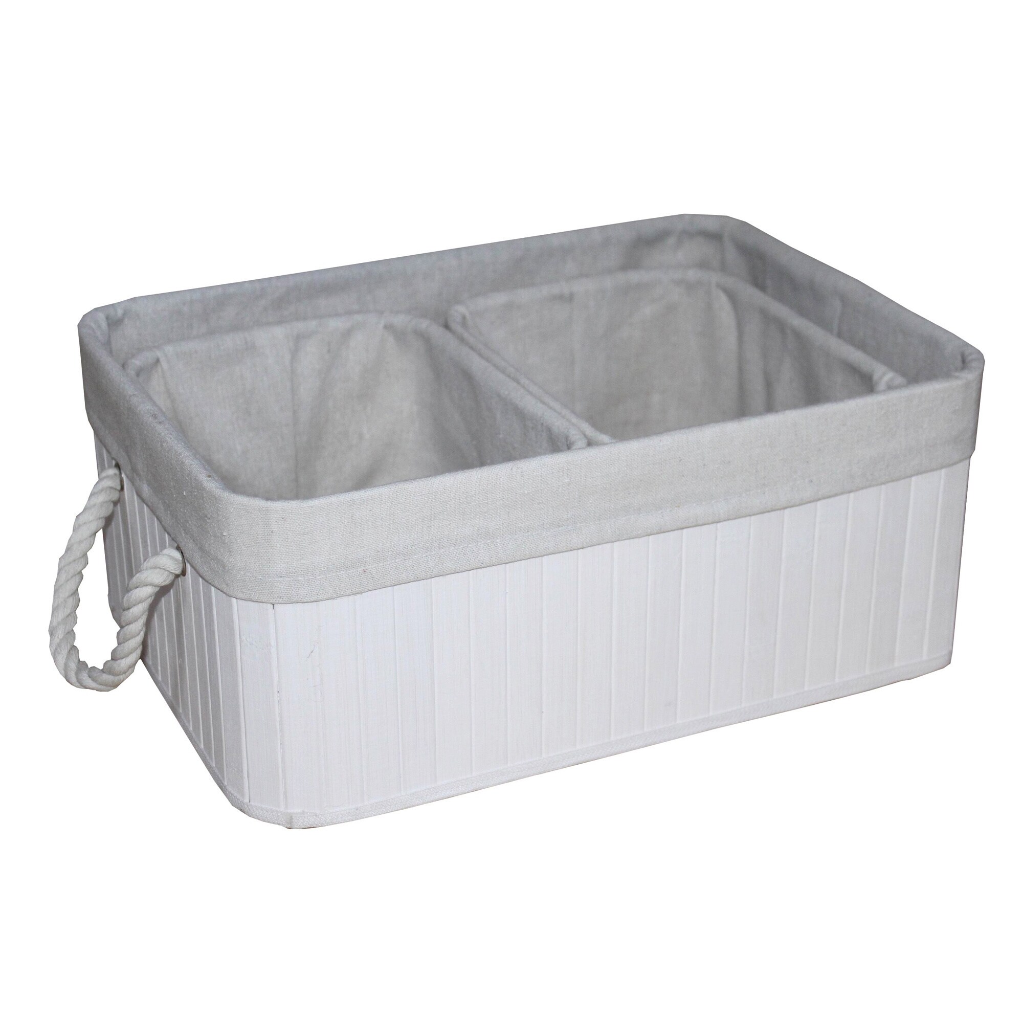 fabric storage baskets