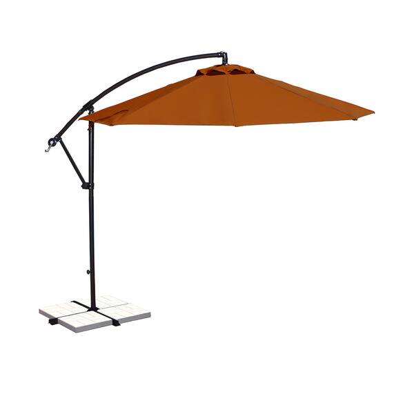 Shop Santiago 10 Foot Octagonal Cantilever Umbrella Overstock