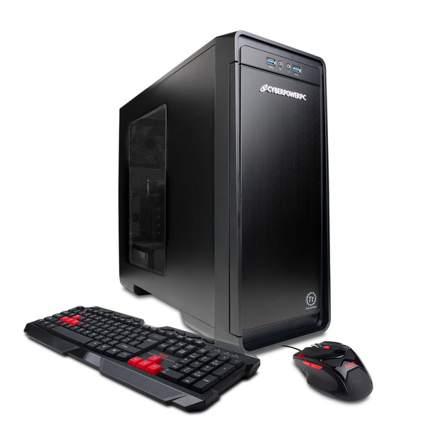 CyberpowerPC Business Intrinsic BII300 Intel i5 4460 3.2GHz Gaming Computer CyberpowerPC Desktops