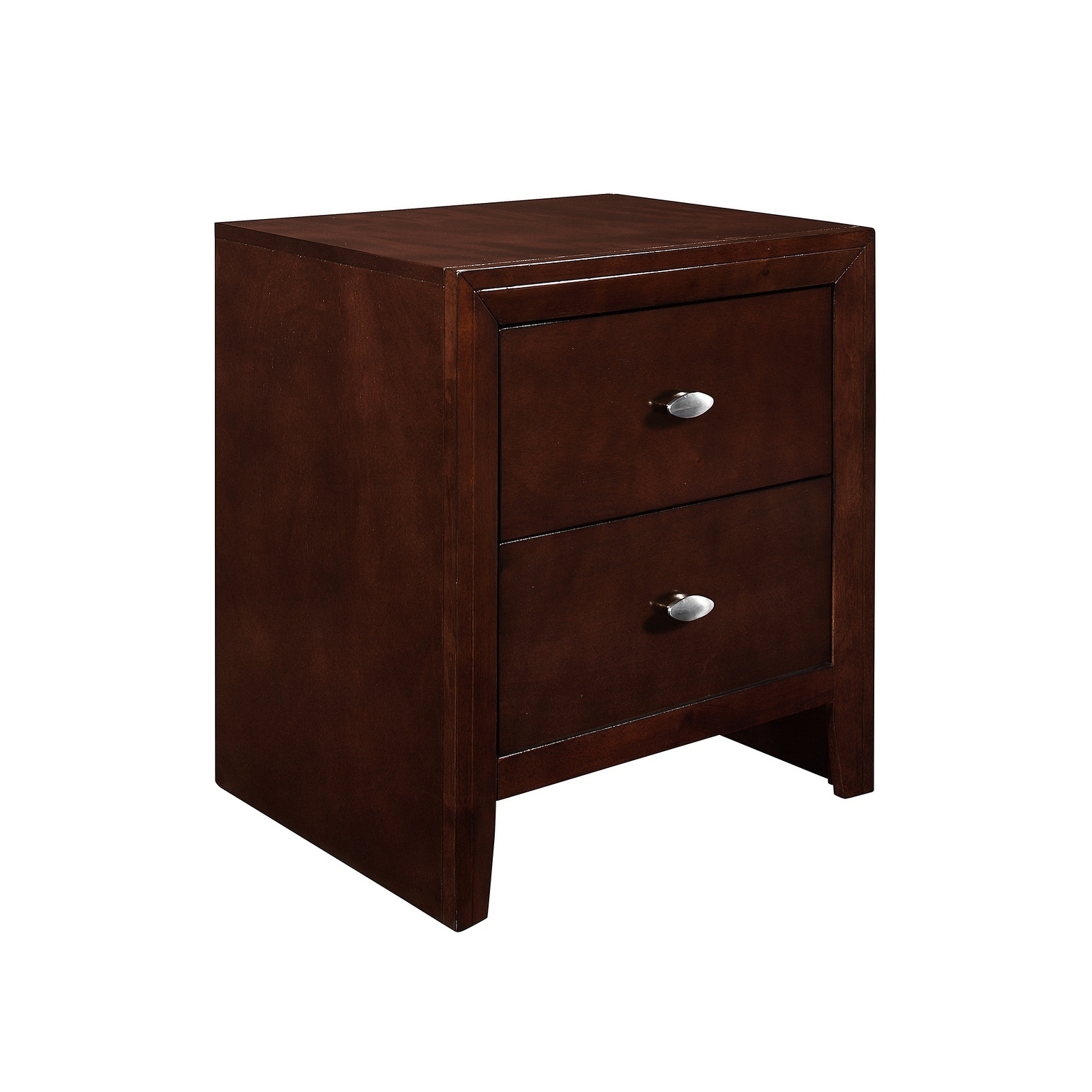 Global Furniture Usa Cherry Carolina Nightstand Brown Size 2 drawer