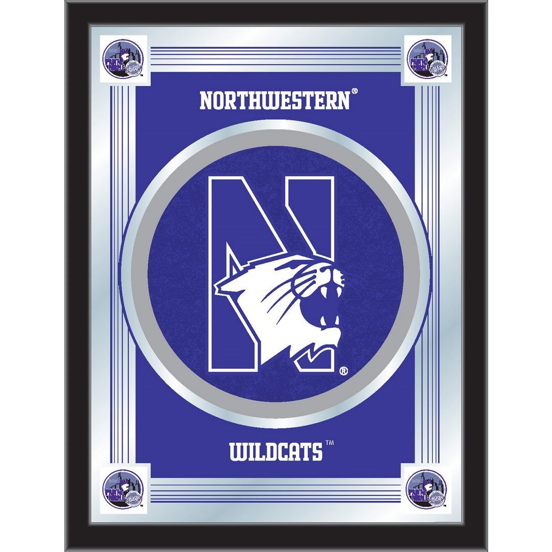 Holland Big Ten Logo Mirror