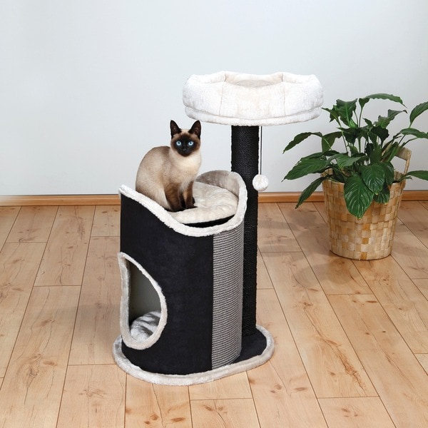 trixie plush nesting tunnel for cats