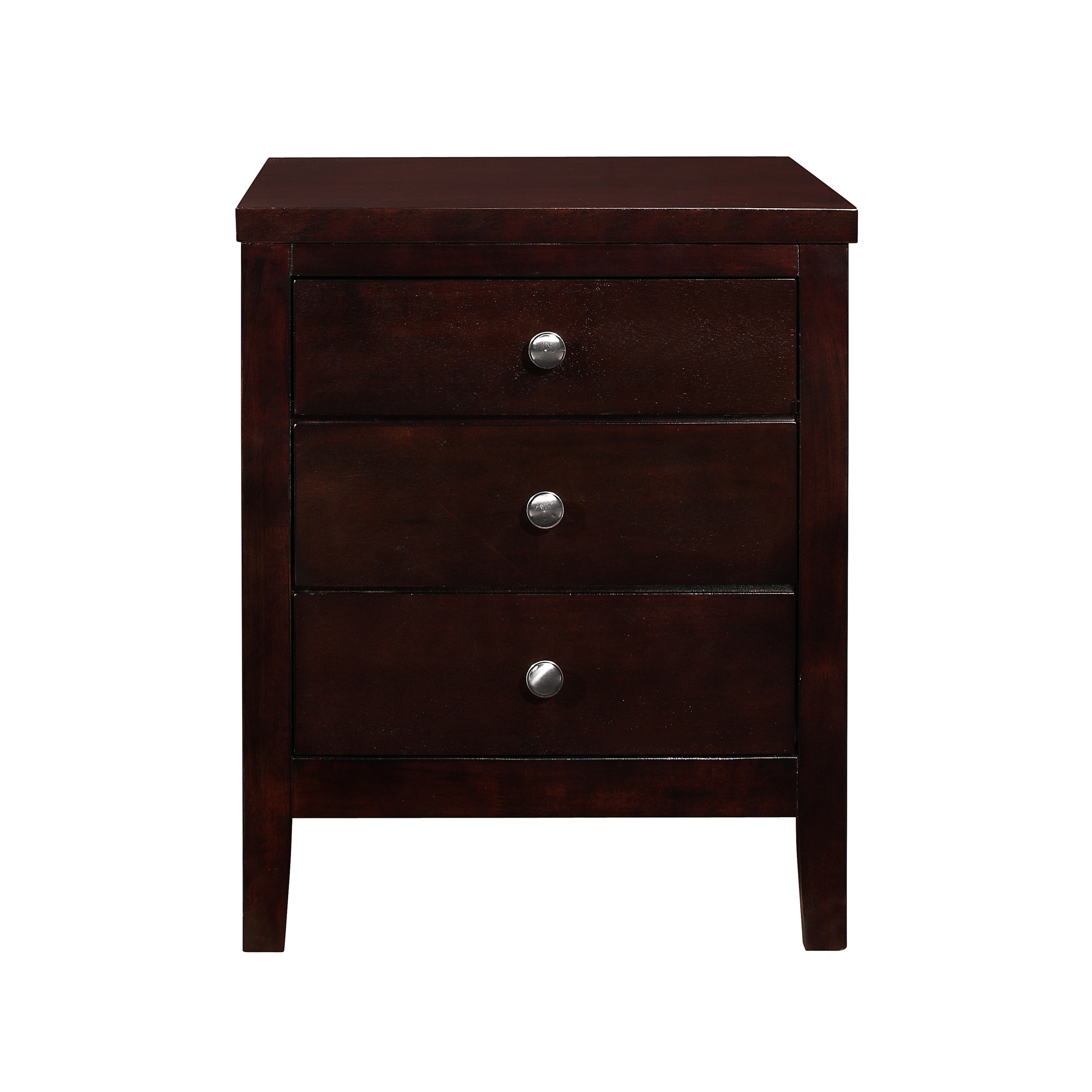 Global Furniture Usa Antique Black Lily Nightstand Black Size 3 drawer