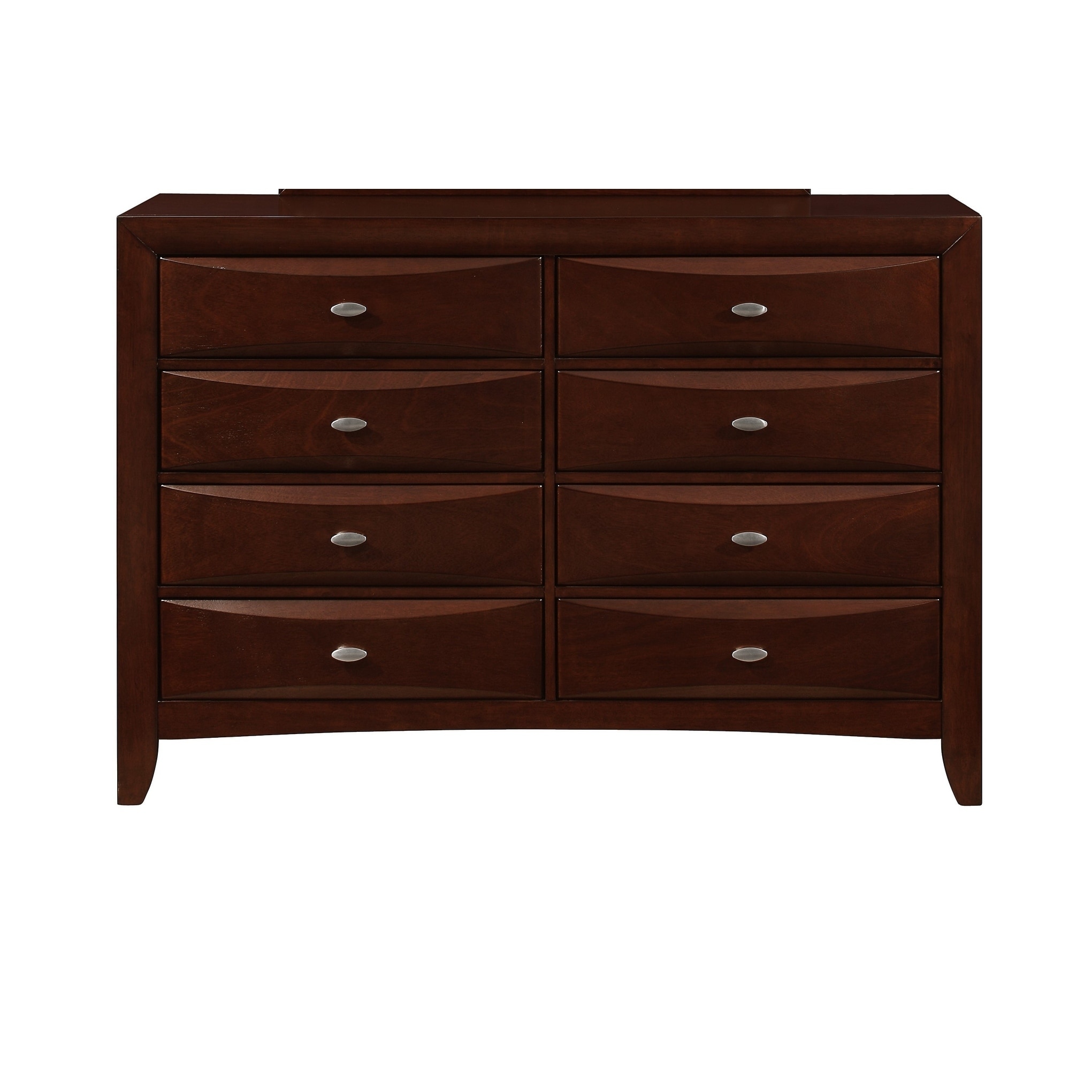 Global Furniture Usa Linda Merlot Dresser Wine Size 8 drawer