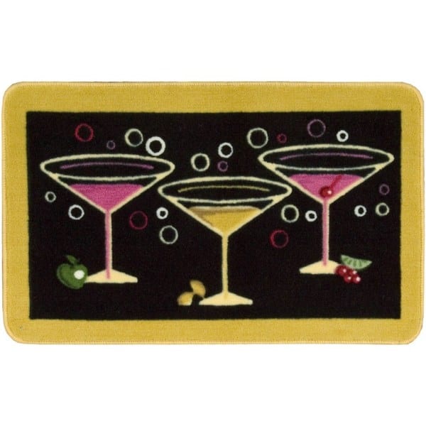 slide 1 of 1, Nourison Accent Decor Margaritta Black Rug (1'8 x 2'6) - 1'6" x 2'6"