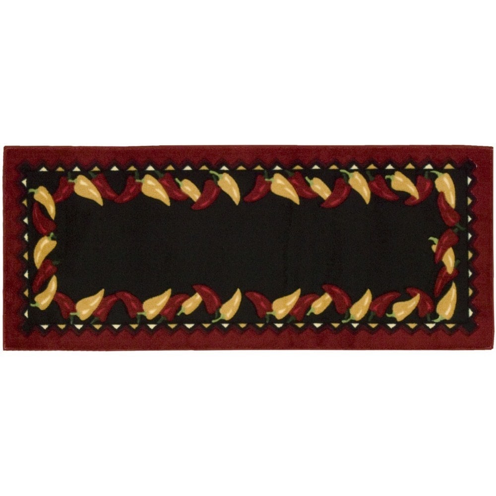 Nourison Accent Decor Black Rug (110 X 46)