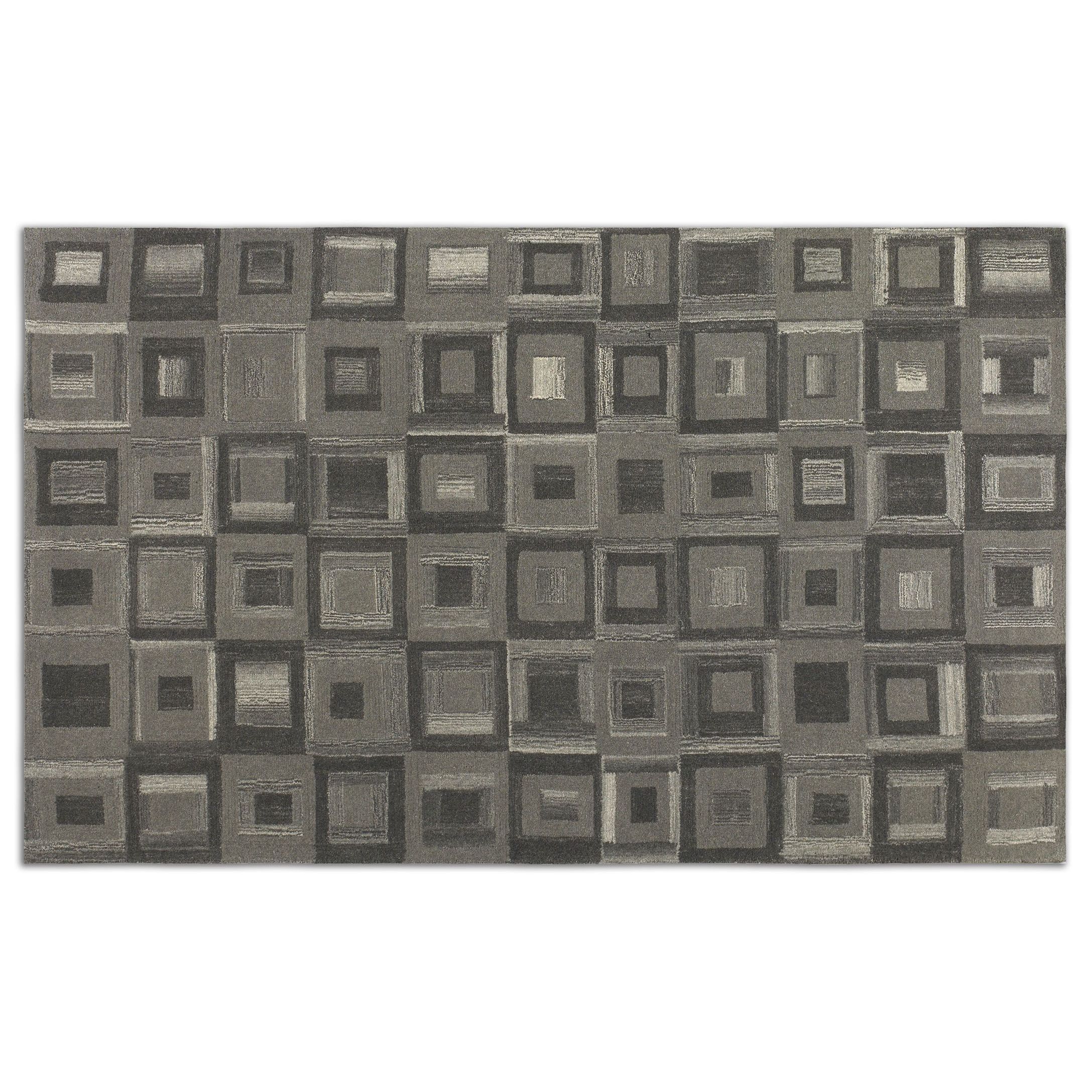 Uttermost Matrice Grey Wool Rug (5 X 8 )