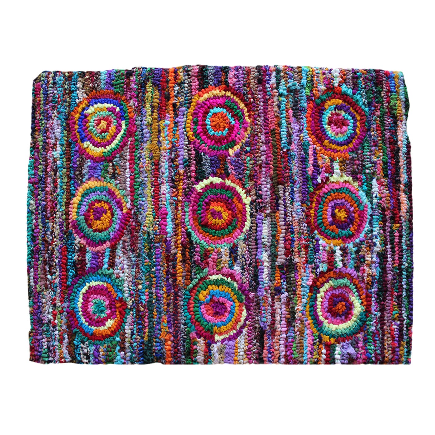 Crayon Swirls Multi color Area Rug (26 X 4)