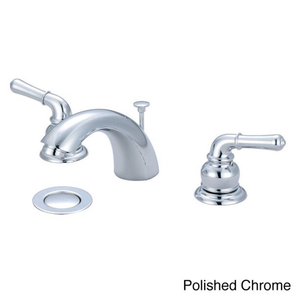 Olympia Series L-7330 Accent Two Handle Widespread Lavatory Faucet with 50/50 Pop-Up Drain Assembly