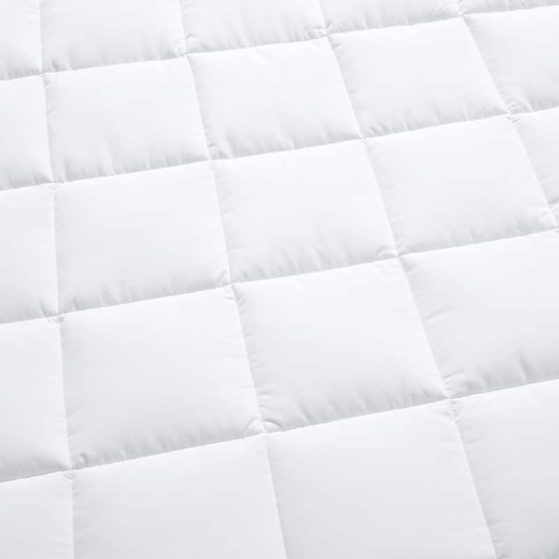 Slumber Solutions 3-inch Gel Memory Foam and Fiber Mattress Topper