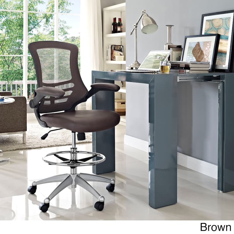 Attainment Drafting Chair - Brown