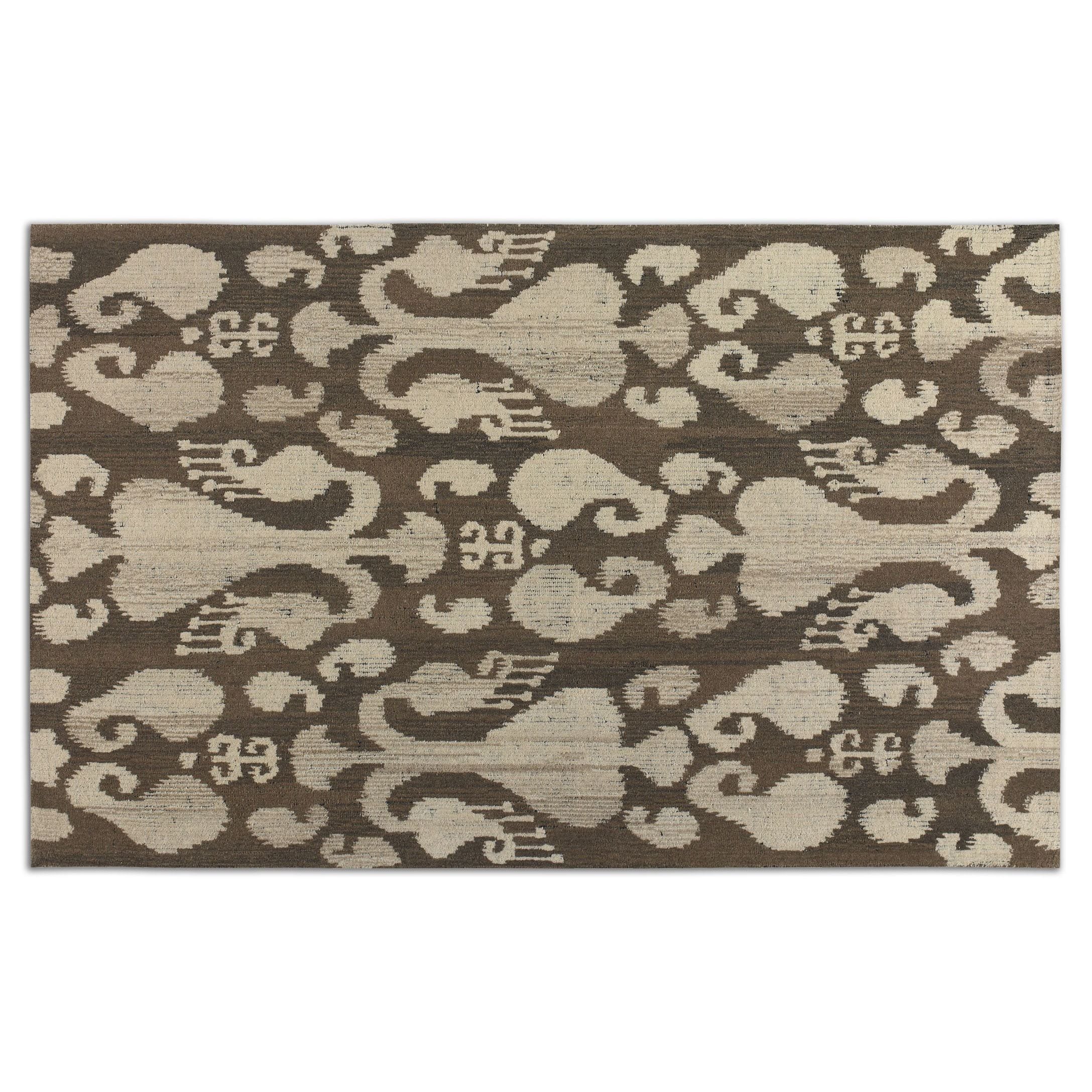 Uttermost Sepino Coffee Brown Rug (5 X 8)