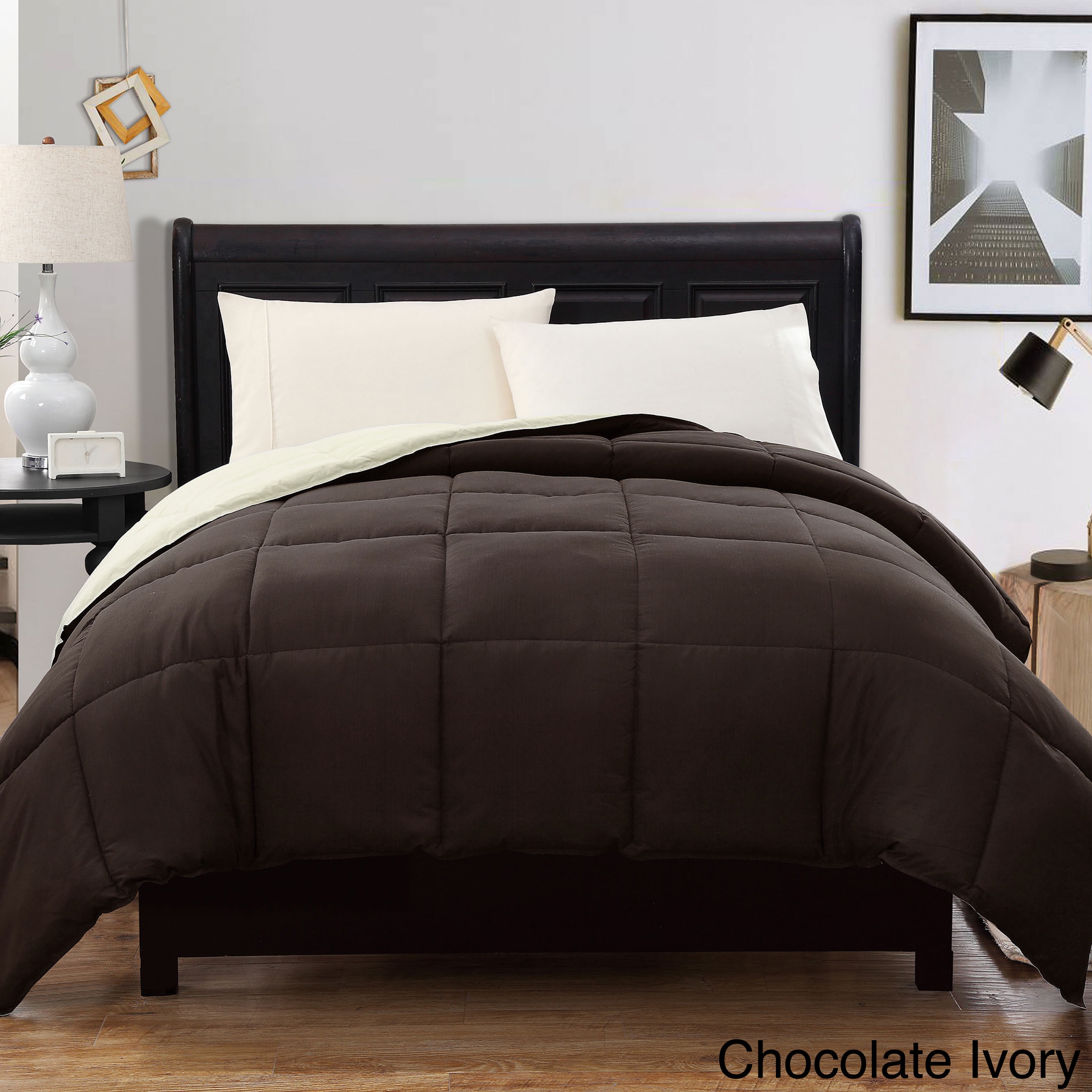 Caribbean Joe Reversible Down Alternative Comforter