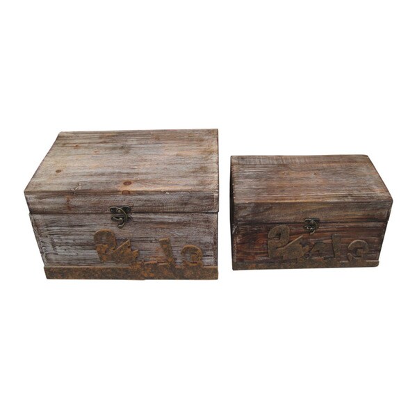 Rustic Wooden Boxes For Sale 9