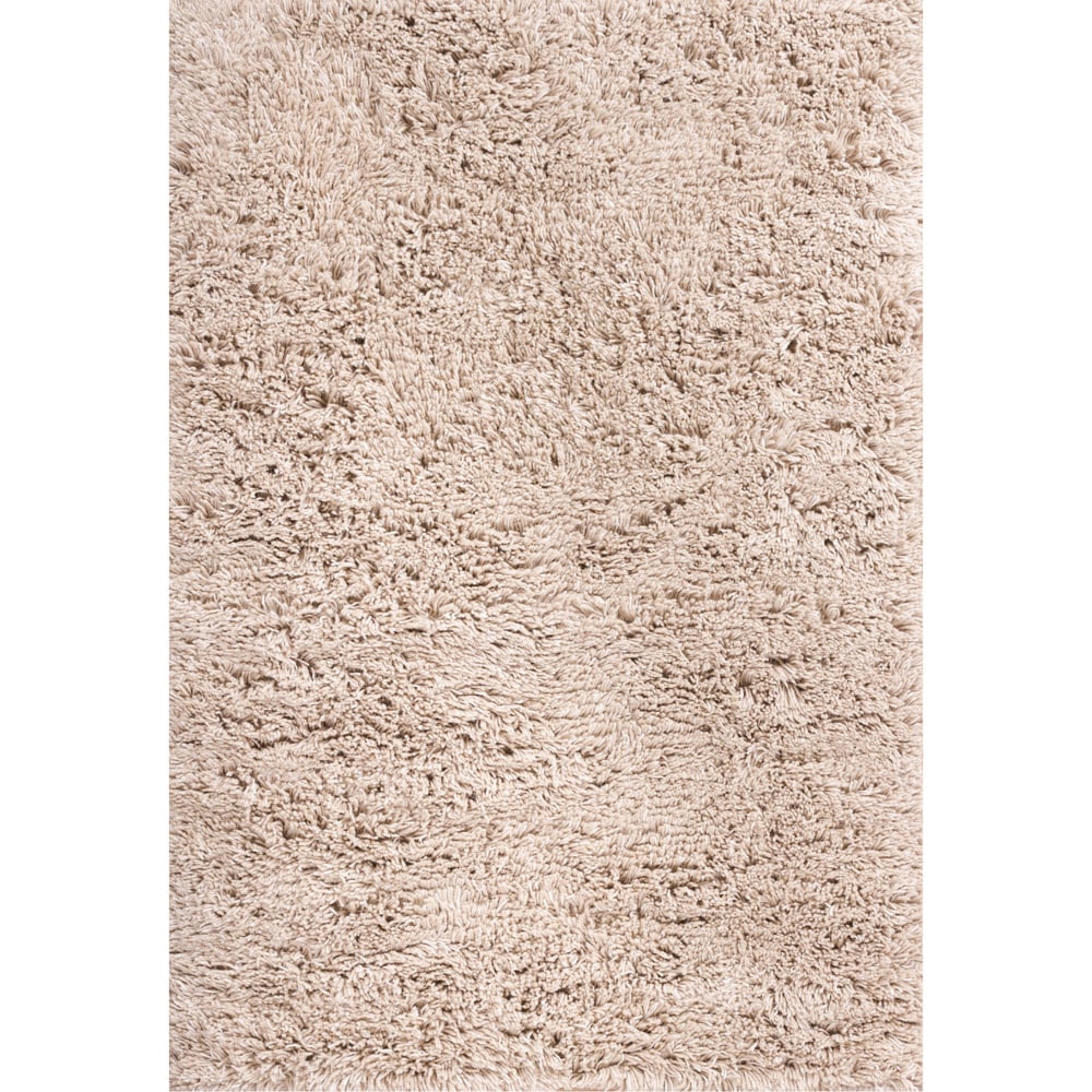 Shaggychic 100 percent Wool Beige Rug (35 X 5)