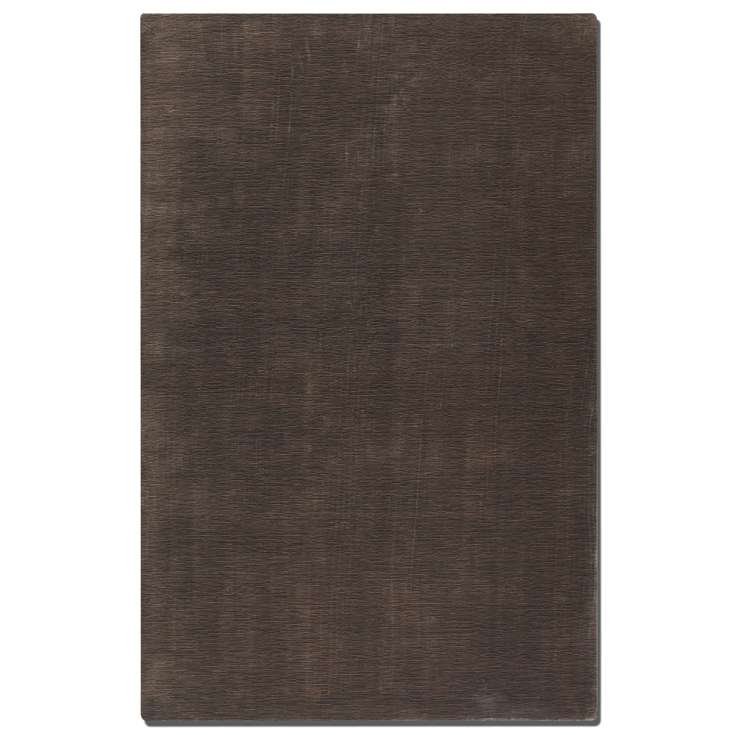 Danube Dark Lava Viscose Rug (8 X 10)