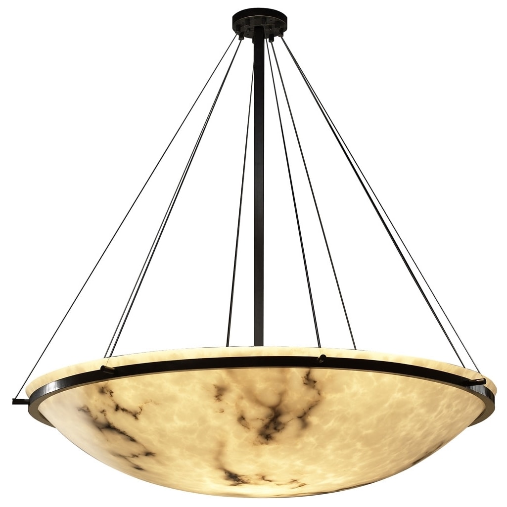 Lumenaria 8 light Ring Dark Bronze Pendant