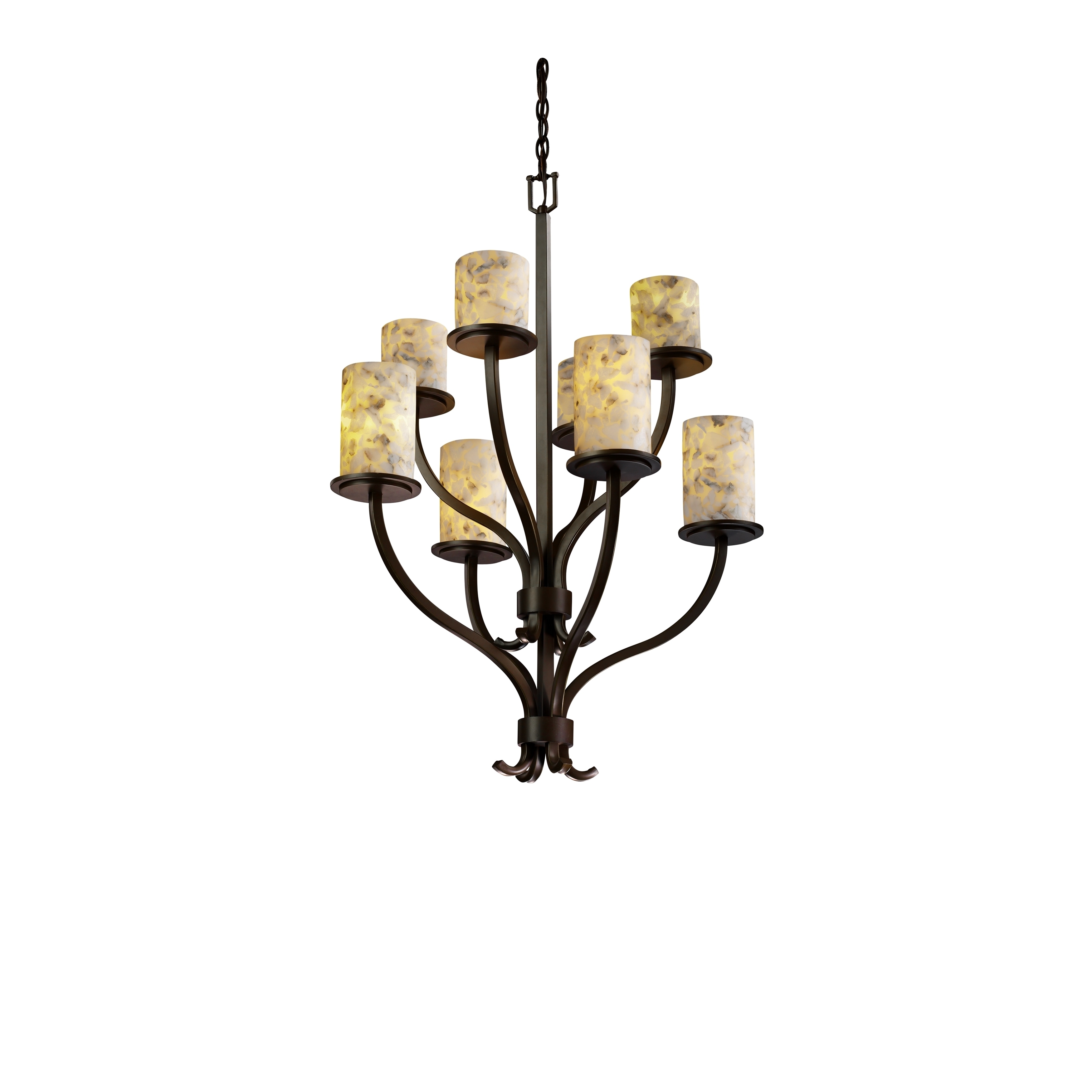 Sonoma 8 light Dark Bronze Chandelier