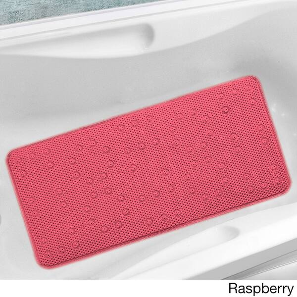 Shop Antibacterial Cushioned Waffle Bathtub Mat On Sale Free