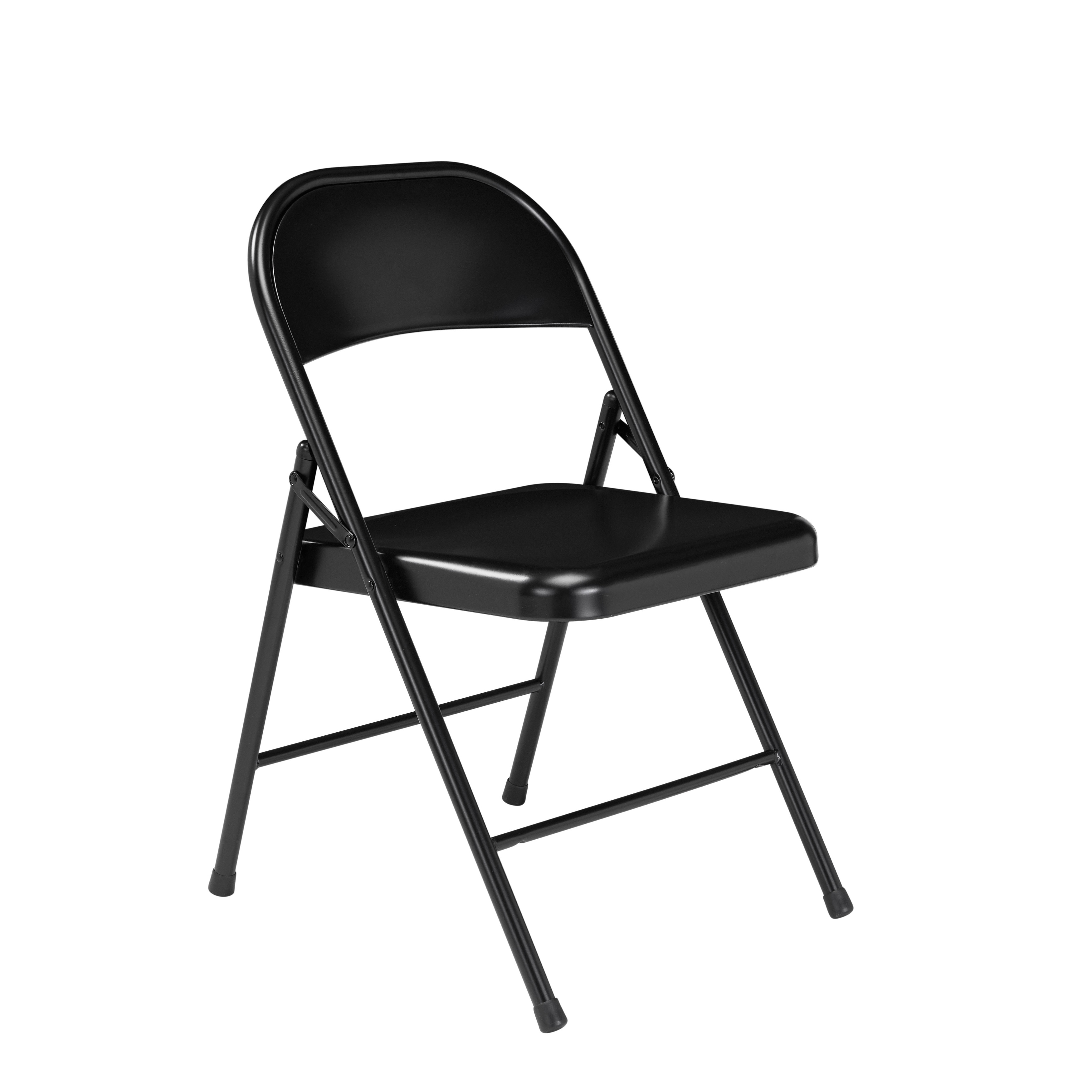 Nps Commercialine All Steel Folding Chair (pack Of 4)