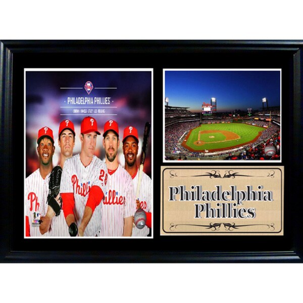 MLB 2014 Philadelphia Phillies Photo Stat Frame