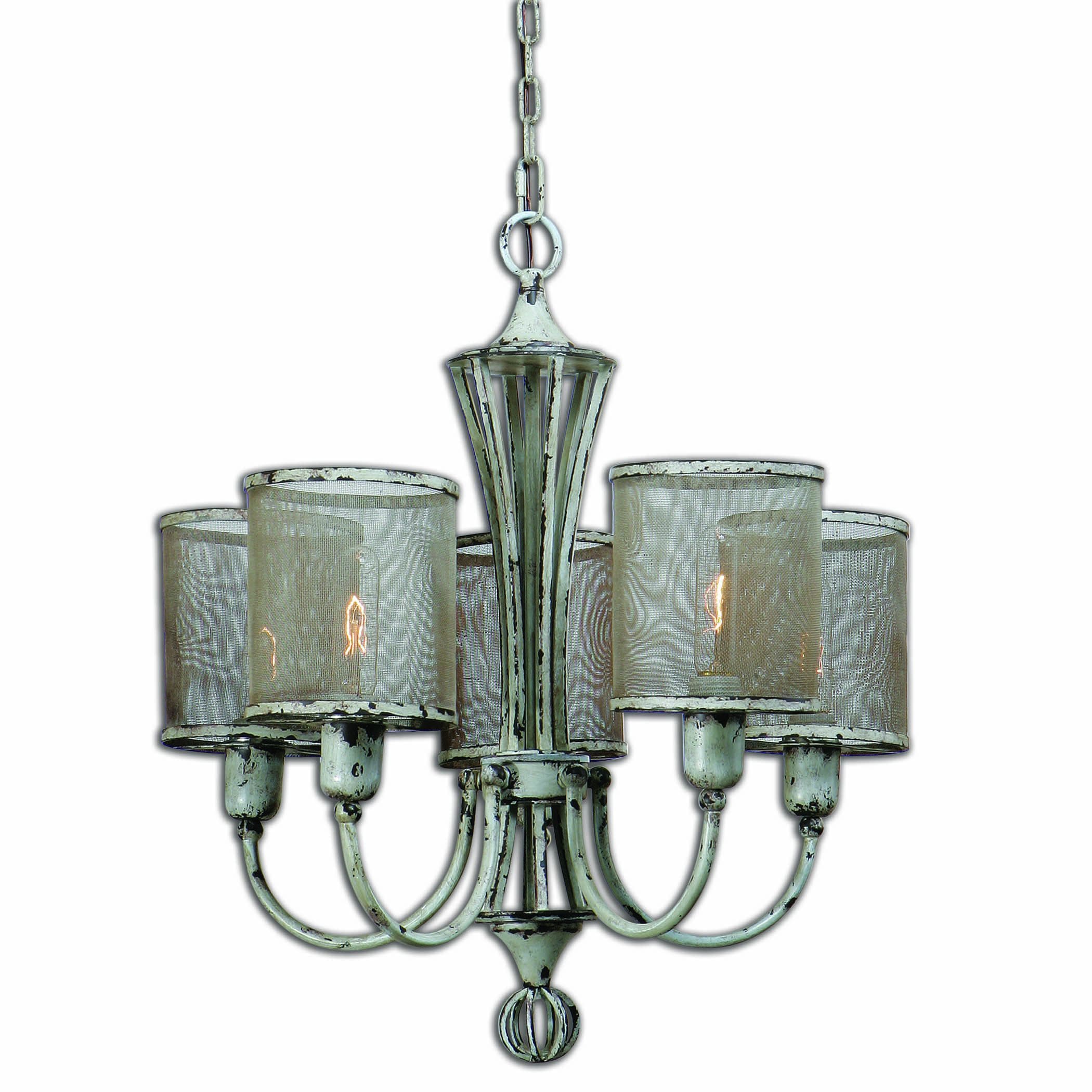 Pontoise 5 Light Chandelier Metal Lighting Fixture