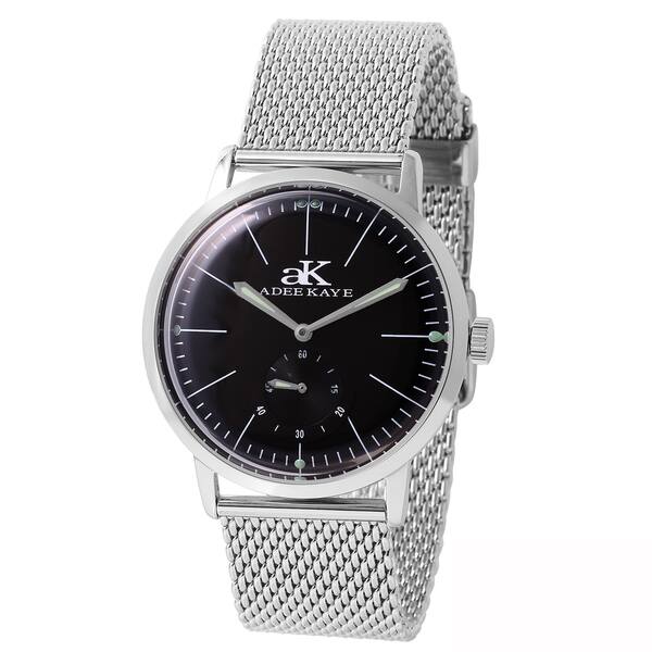 Adee Kaye Men S Vintage Slim Collection Watch Overstock 9091475 Adee kaye is a brand of extravagant watches designed by beverly hills watch designer customer review: overstock com