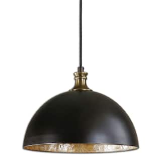 Uttermost Placuna 1-light Pacific Bronze Pendant