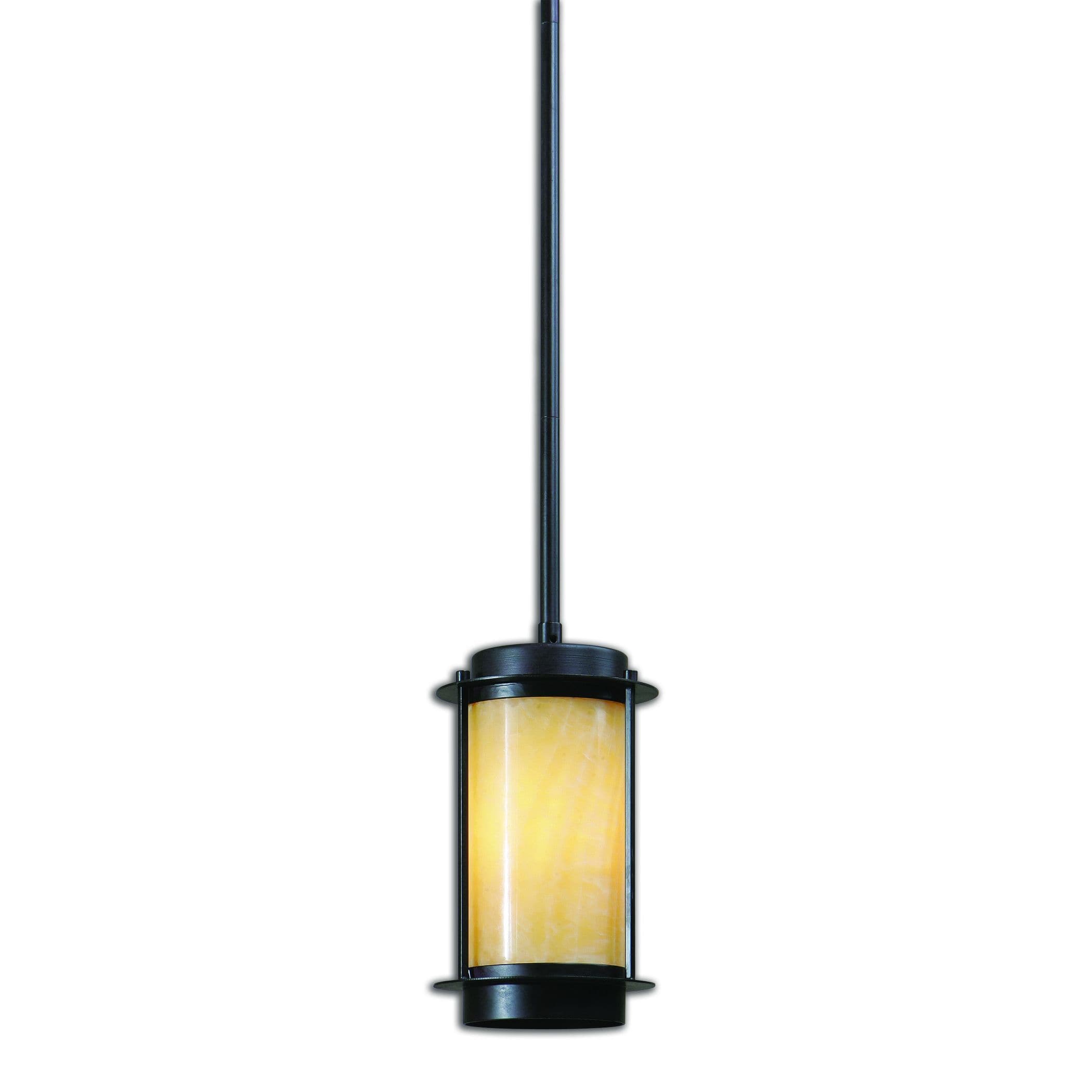 Dolcezza 1 light Mini Pendant Metal Marble lighting Fixture