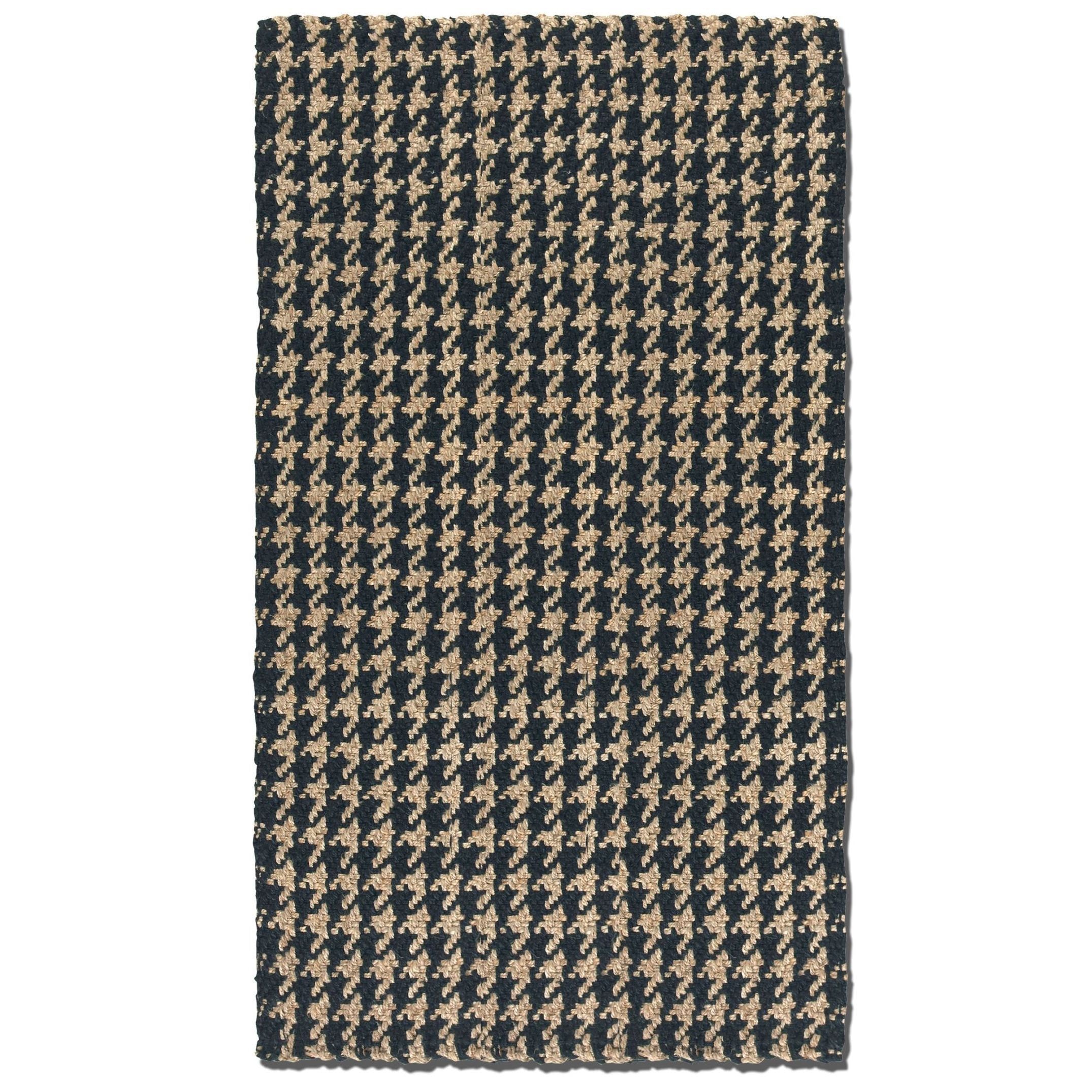 Bengal Black Jute Rug (5 X 8)