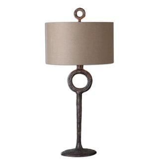 Uttermost Ferro Antiqued Cast Iron Table Lamp