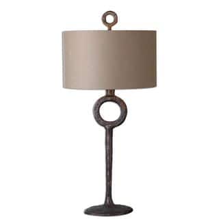 Uttermost Ferro Antiqued Cast Iron Table Lamp