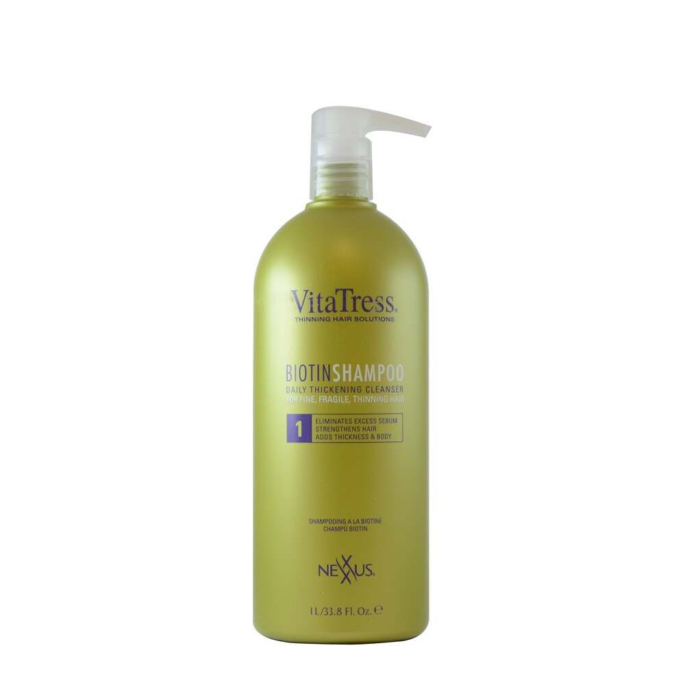 Shop Nexxus Vitatress Biotin 33 8 Ounce Shampoo Overstock 9092197