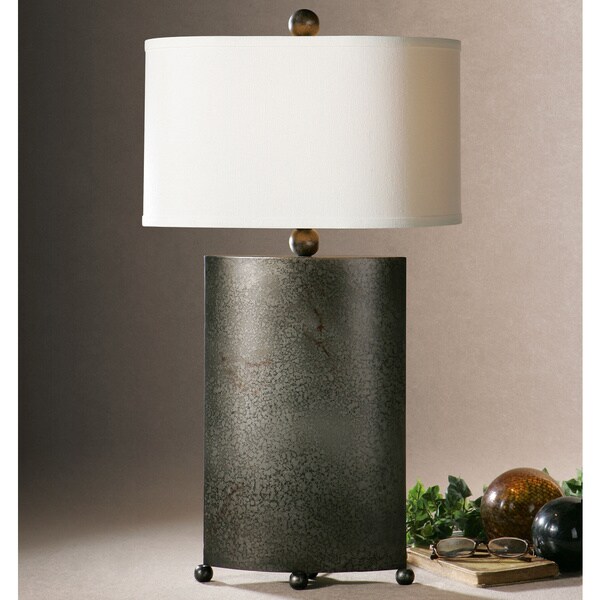 Shop Uttermost Ruggine Burnished Metal Table Lamp - Free ...