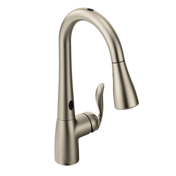 Shop Moen Arbor Motionsense Kitchen Faucet Free Shipping Today