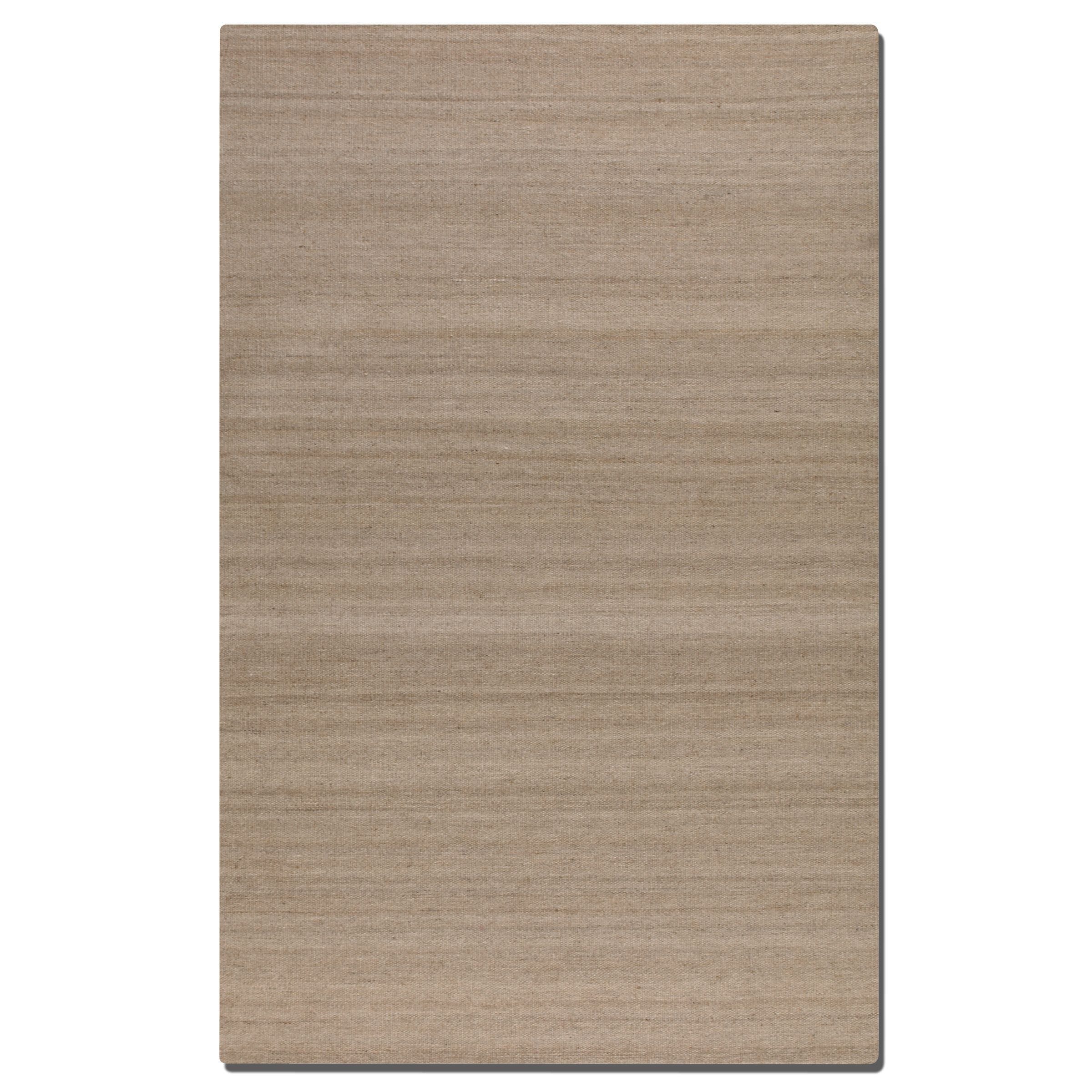 Wellington Natural Undyed Wool Rug (5 X 8)