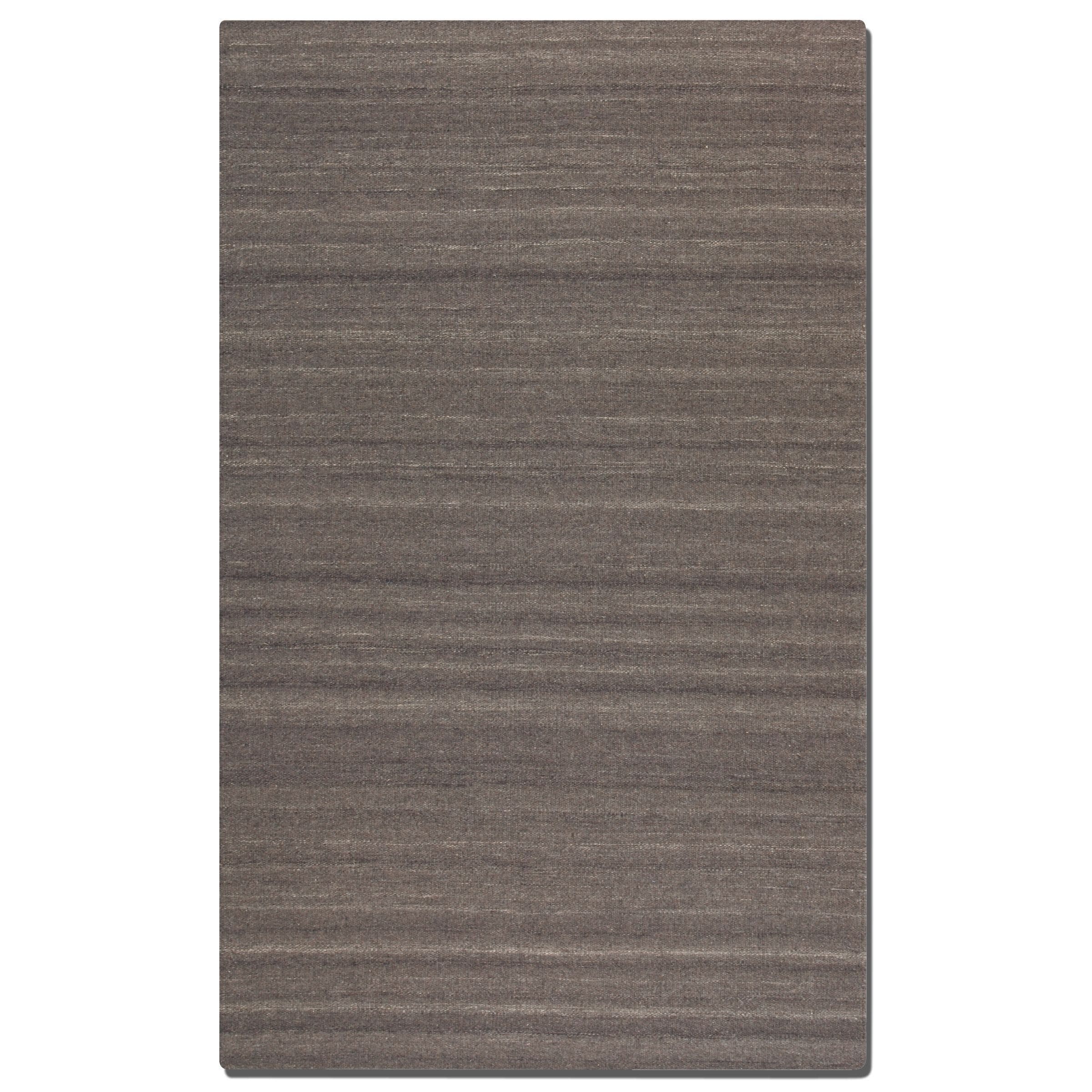 Wellington Gray Undyed Wool Rug (8 X 10)