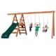 preview thumbnail 3 of 9, Swing-N-Slide Pioneer Deluxe DIY Play Set Hardware Kit with 2-Piece Summit Slide (Lumber not Included) - 192L x 168W x 96H