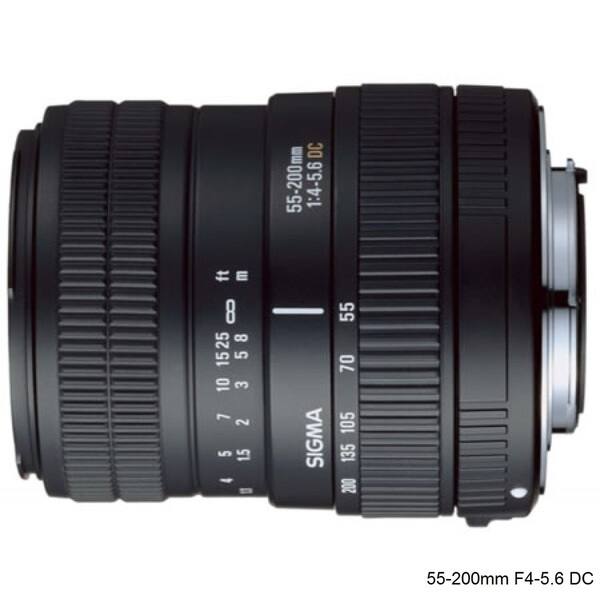 Sigma 18 50mm F3 5 5 6 Dc And 55 0mm F4 5 6 Dc Lenses For Nikon Dslr Overstock