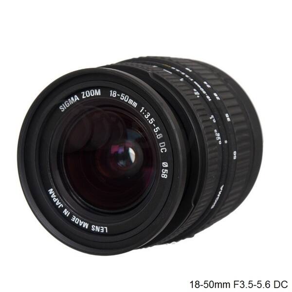 Sigma 18 50mm F3 5 5 6 Dc And 55 0mm F4 5 6 Dc Lenses For Nikon Dslr Overstock