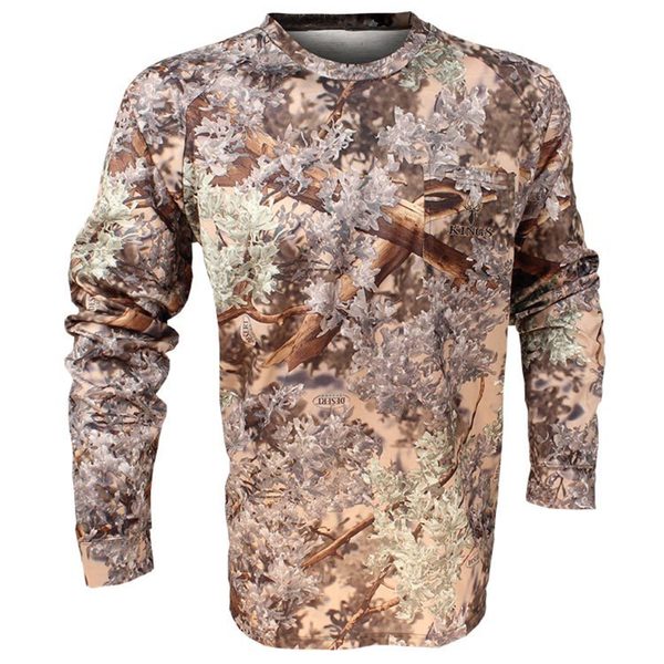 Shop King's Camo Hunter Series Desert Shadow Long Sleeve Camo Tee ...