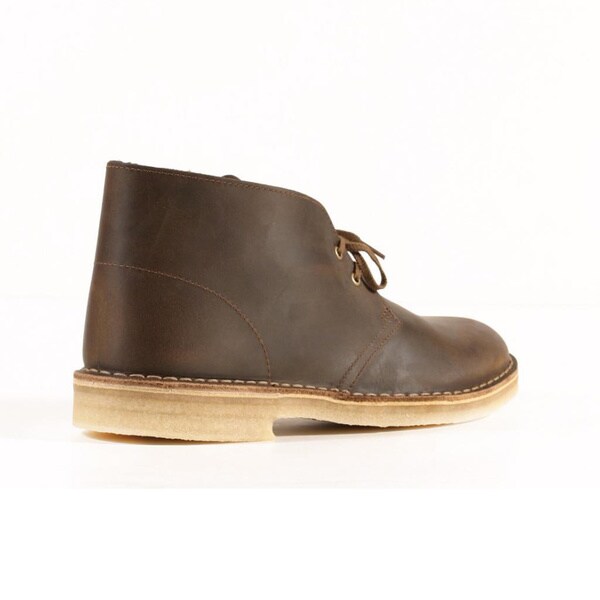 clarks men's desert boot beeswax leather