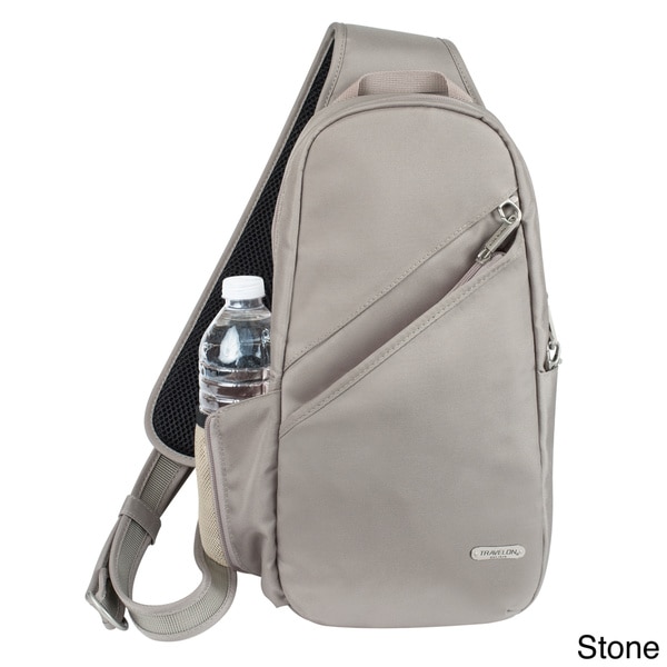 Shop Travelon Anti-theft Classic Sling Bag - Free Shipping On Orders Over $45 - 0 ...