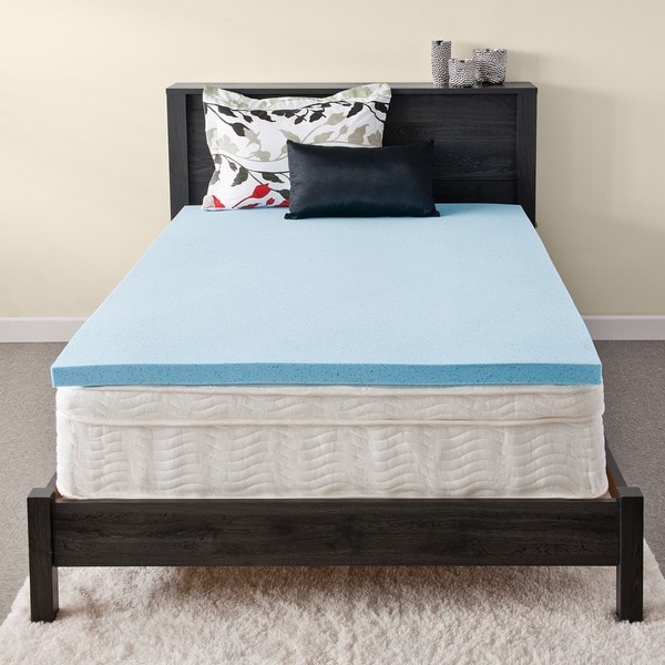 Priage MyGel 2-inch Gel Memory Foam Mattress Topper