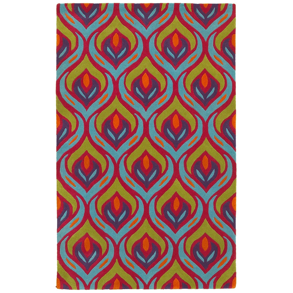 Vibrance Abstract Multi Area Rug (5 X 79)